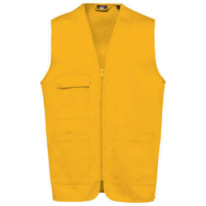 Chaleco polialgodón multibolsillos - Unisex