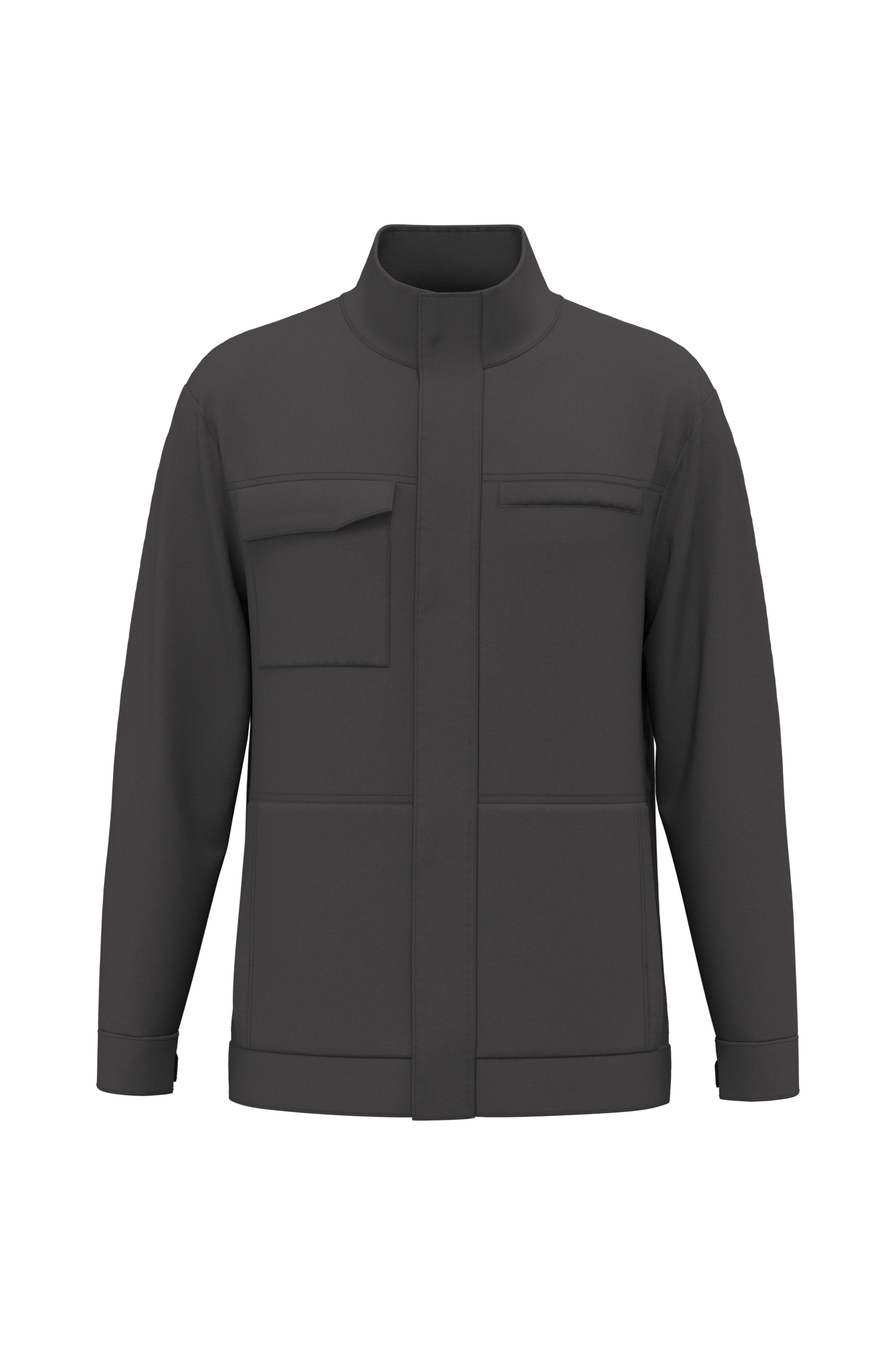 Chaqueta de trabajo sin metal unisex