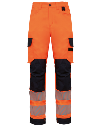 Pantalón de seguridad reciclado multibolsillos unisex