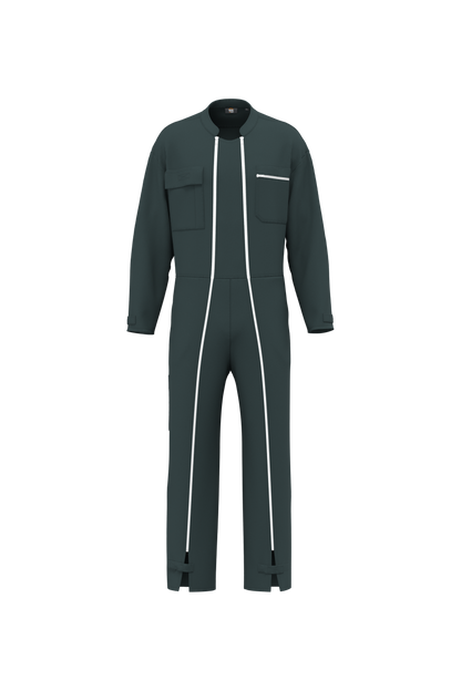 Mono con doble cremallera unisex