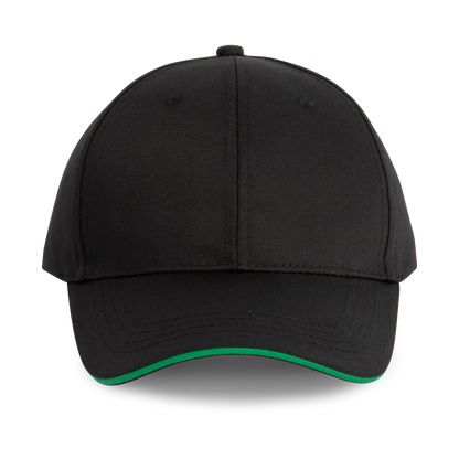 Gorra sandwich contrastado 6 paneles