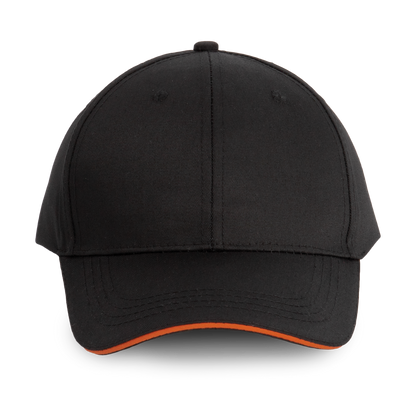 Gorra sandwich contrastado 6 paneles