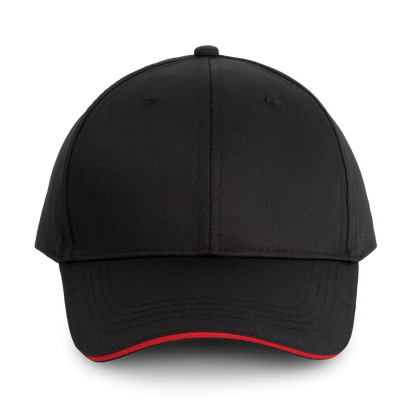 Gorra sandwich contrastado 6 paneles