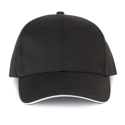 Gorra sandwich contrastado 6 paneles