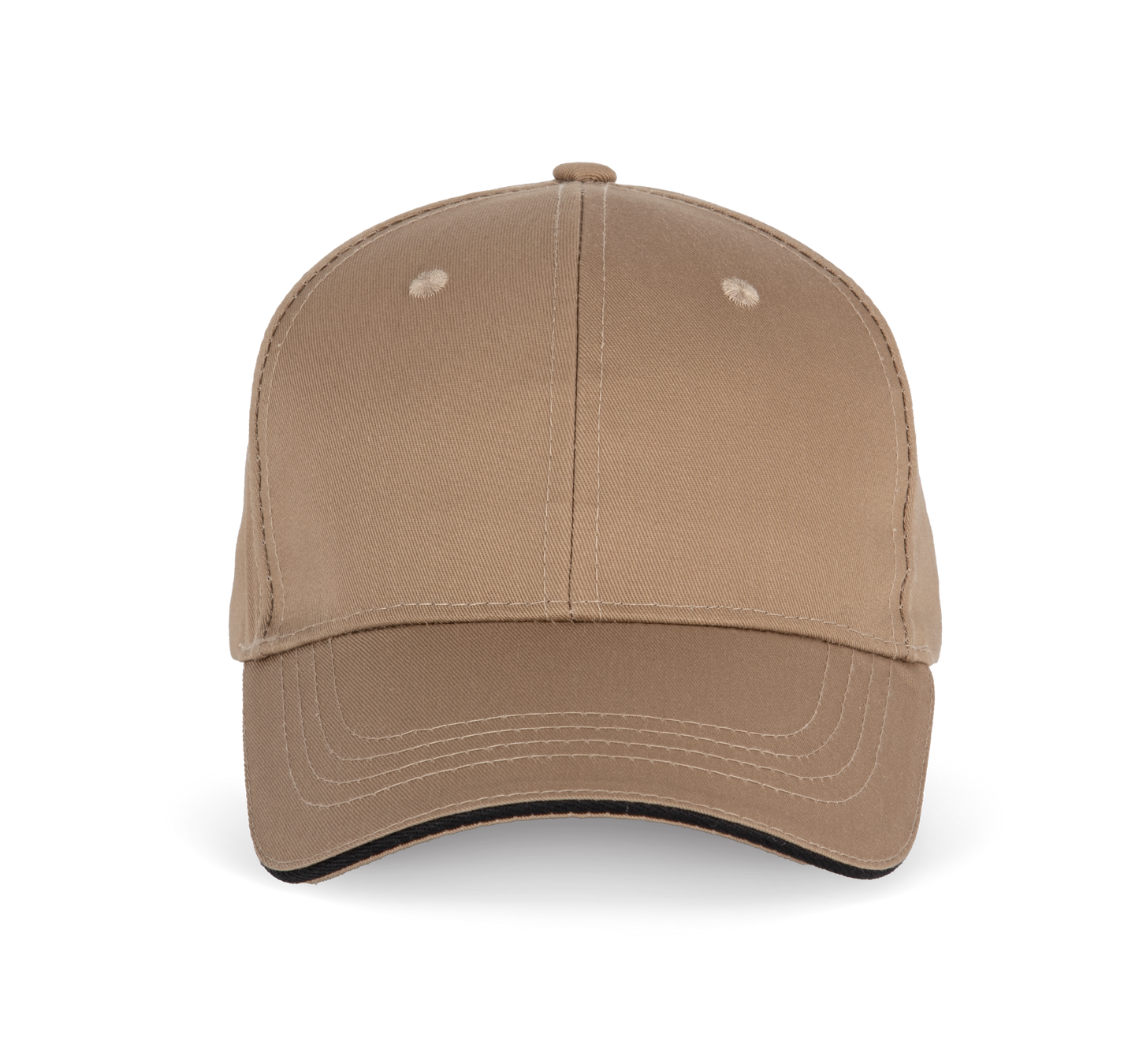 Gorra sandwich contrastado 6 paneles