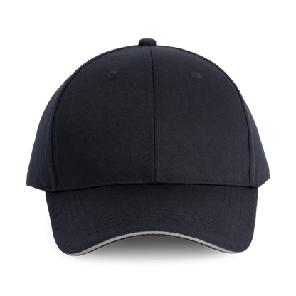 Gorra sandwich contrastado 6 paneles