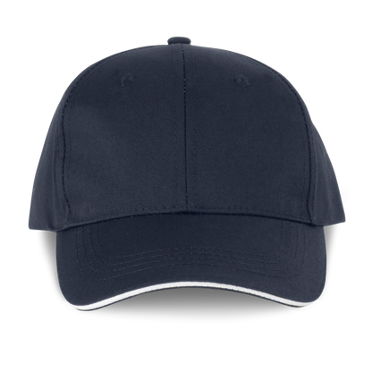 Gorra sandwich contrastado 6 paneles