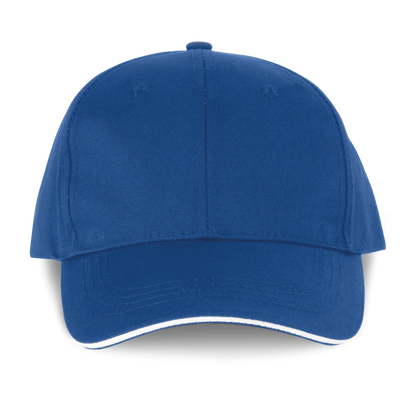 Gorra sandwich contrastado 6 paneles
