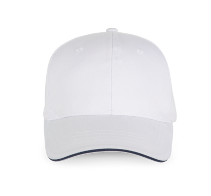 Gorra sandwich contrastado 6 paneles