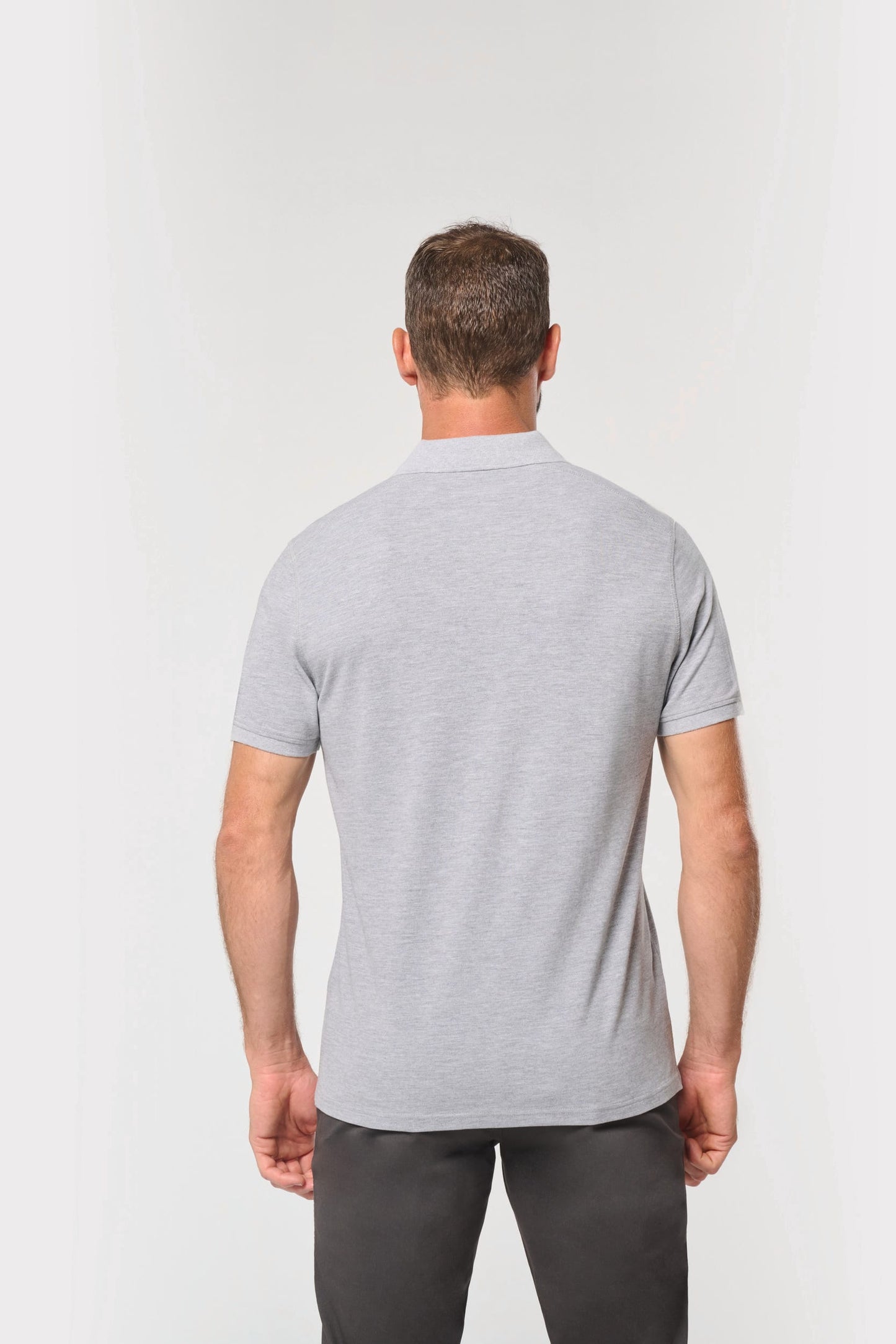 Polo ecorresponsable con bolsillo en el pecho unisex