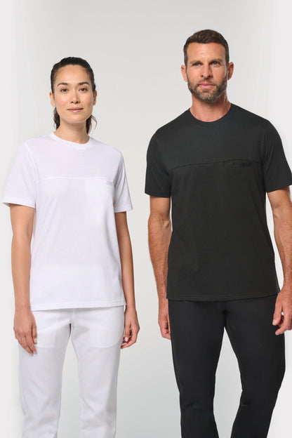 Camiseta de cocina transpirable unisex