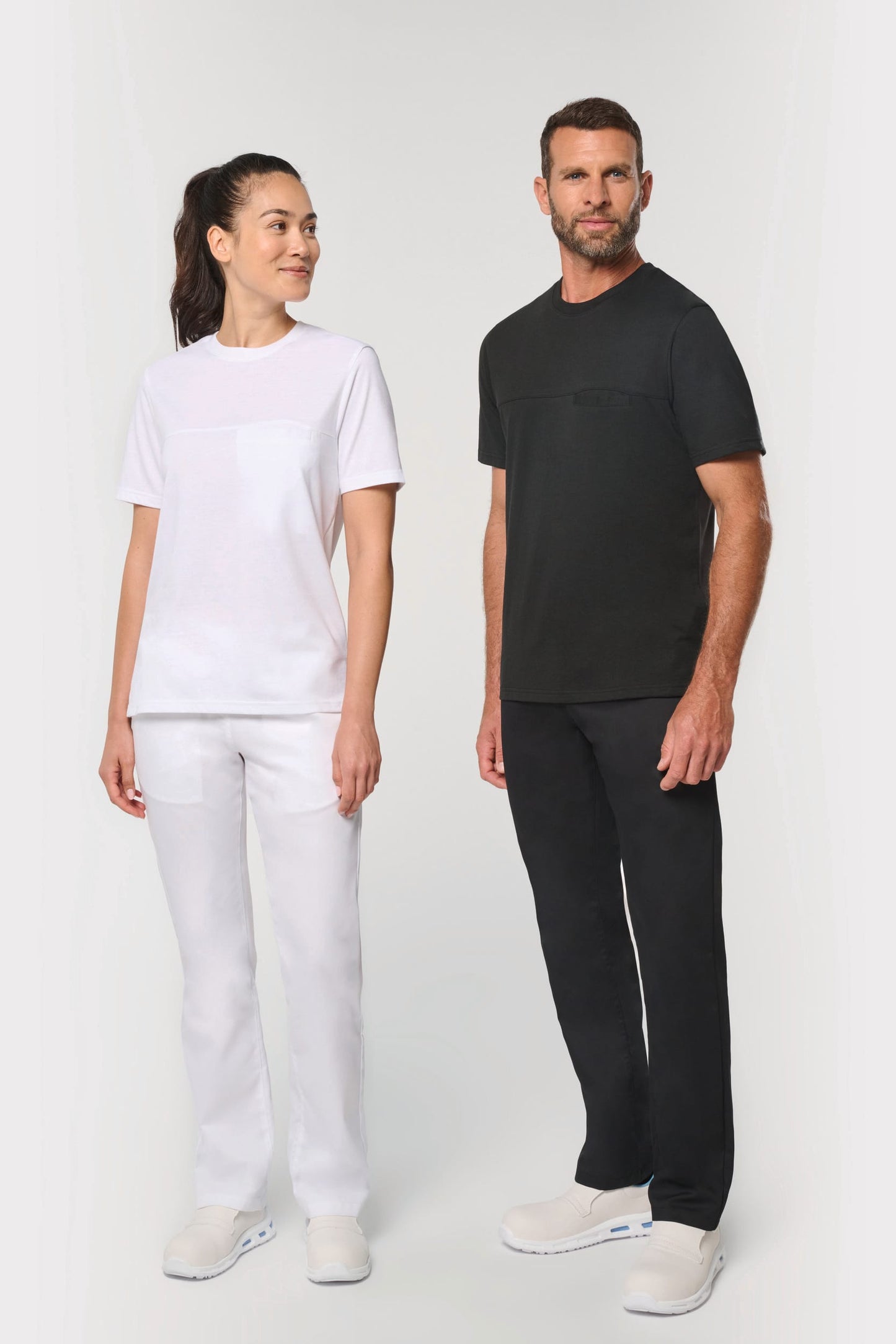 Camiseta de cocina transpirable unisex