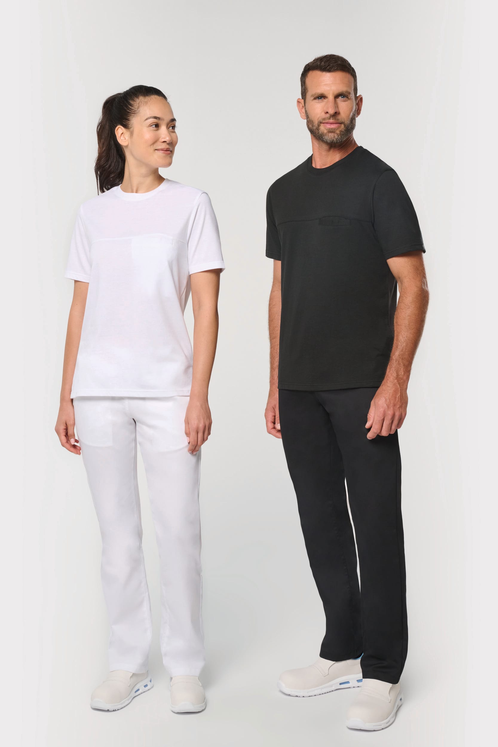 Camiseta de cocina transpirable unisex