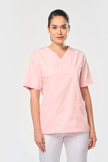 Casaca polialgodón manga corta – Unisex