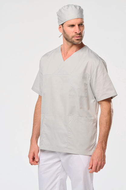 Casaca polialgodón manga corta – Unisex