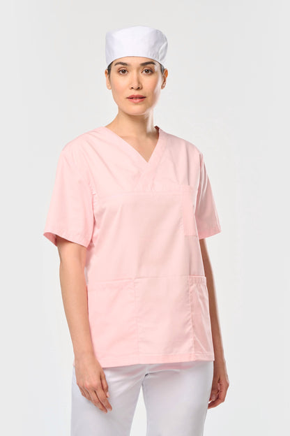 Casaca polialgodón manga corta – Unisex