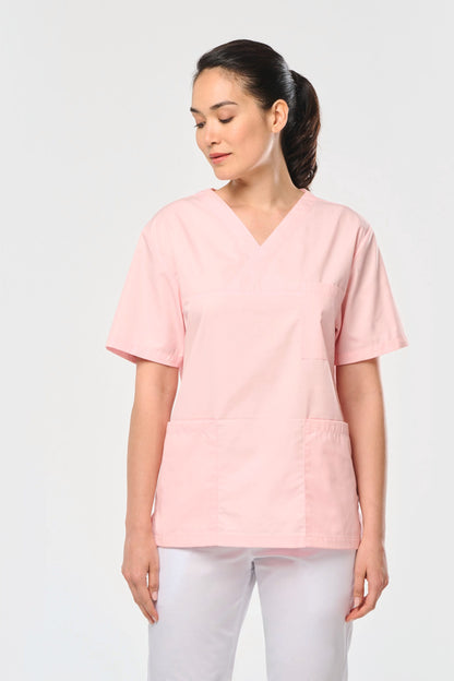 Casaca polialgodón manga corta – Unisex