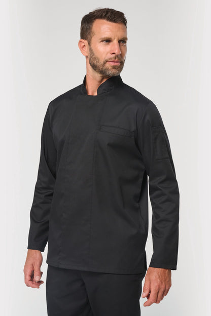 Chaqueta de cocina ecorresponsable de manga larga unisex