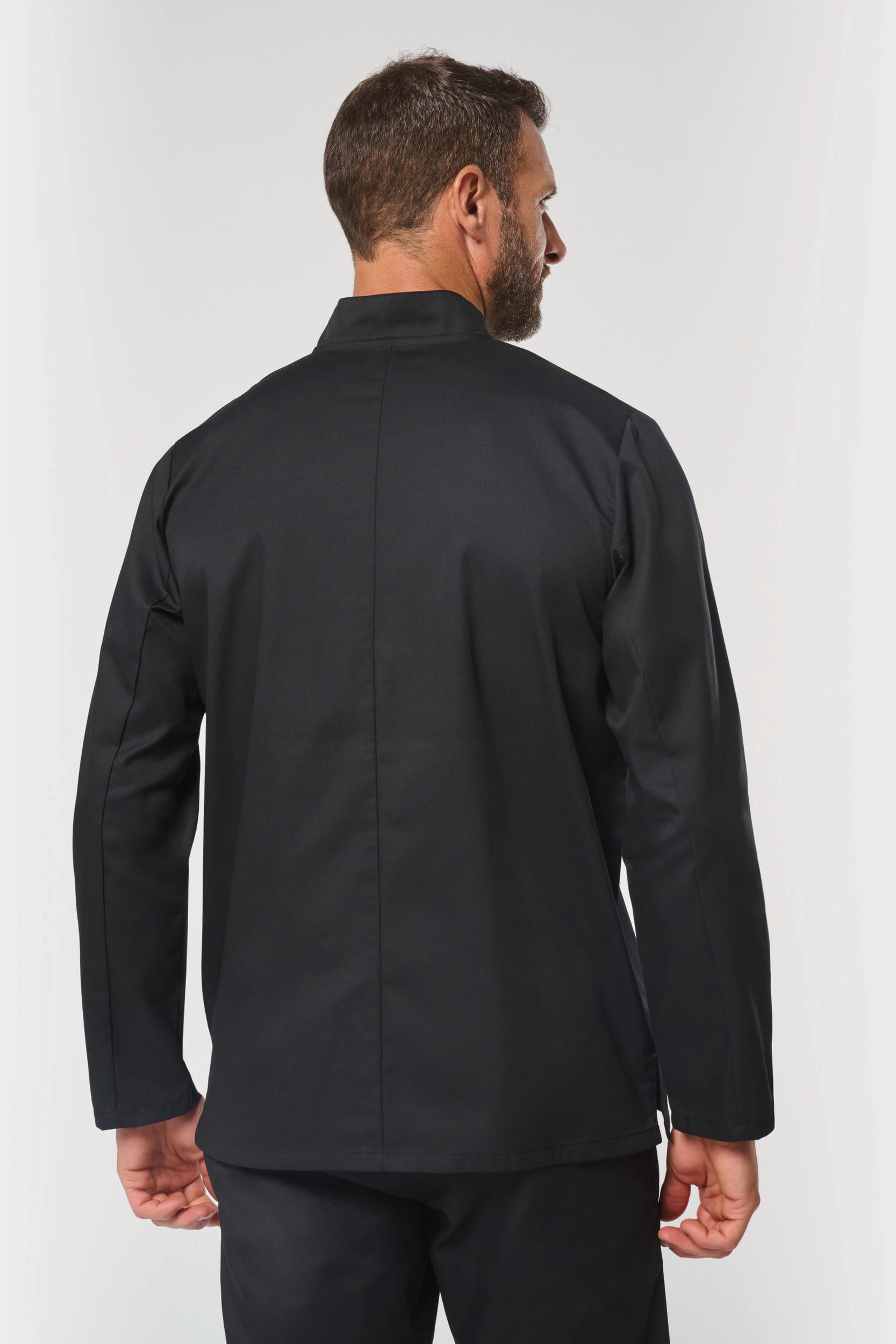 Chaqueta de cocina ecorresponsable de manga larga unisex