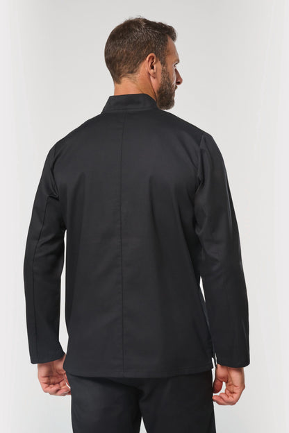 Chaqueta de cocina ecorresponsable de manga larga unisex