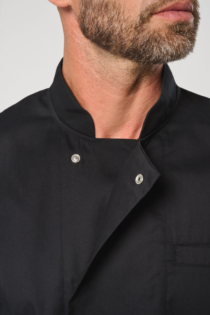 Chaqueta de cocina ecorresponsable de manga larga unisex