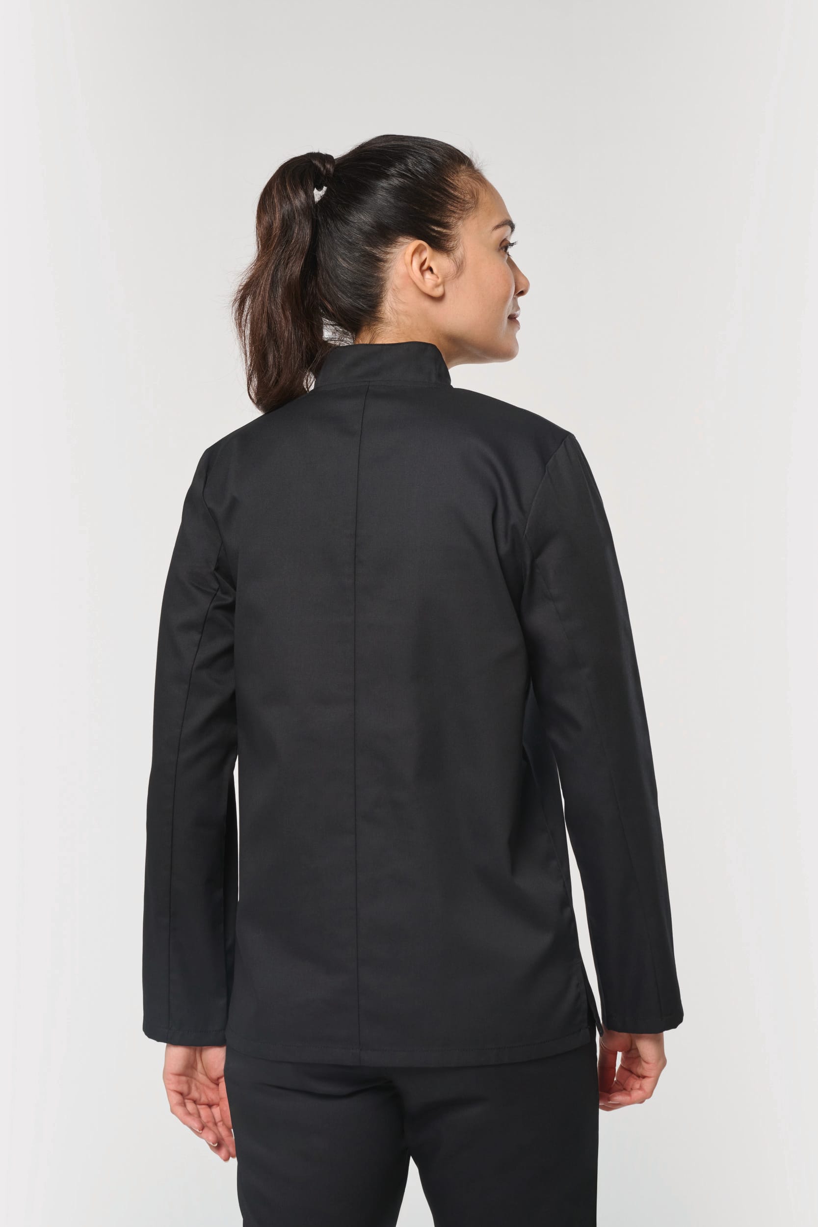 Chaqueta de cocina ecorresponsable de manga larga unisex