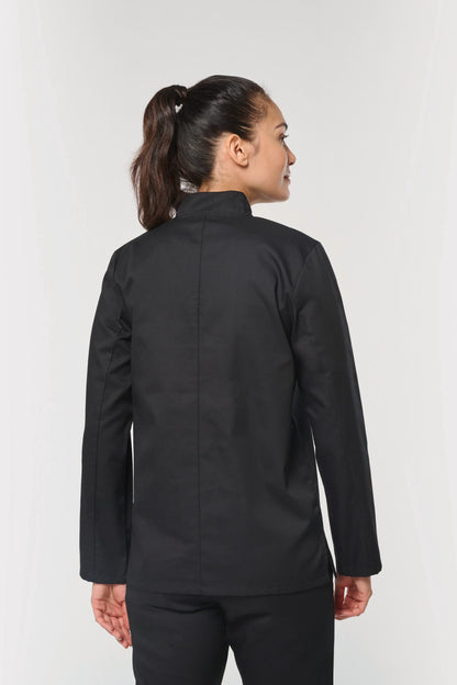 Chaqueta de cocina ecorresponsable de manga larga unisex