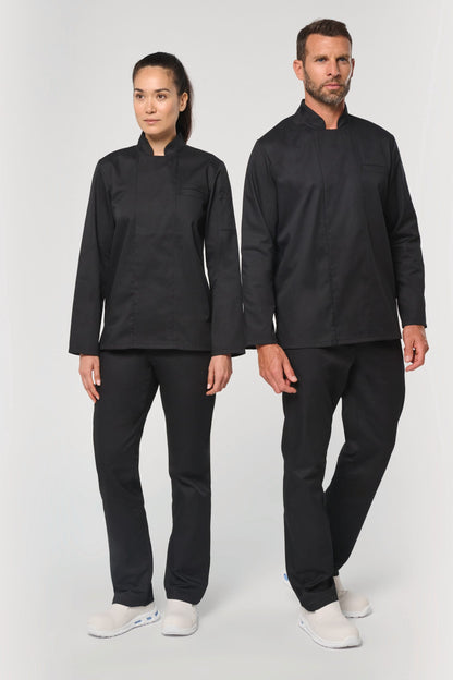 Chaqueta de cocina ecorresponsable de manga larga unisex