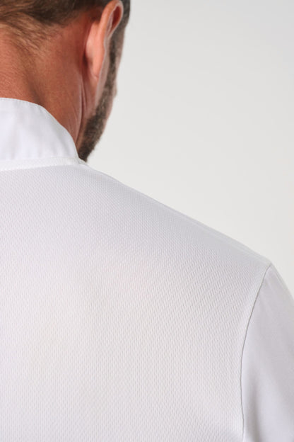 Chaqueta de cocina ecorresponsable y transpirable de manga larga unisex