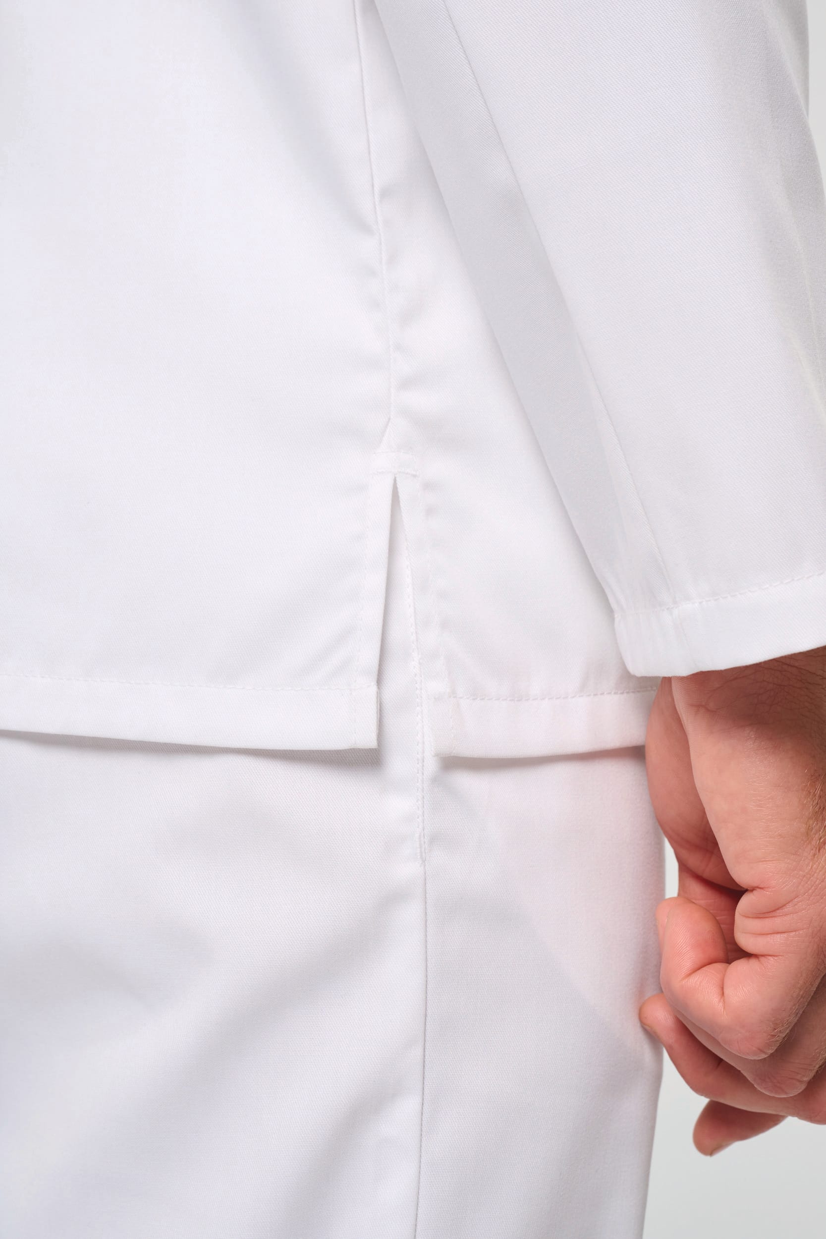 Chaqueta de cocina ecorresponsable y transpirable de manga larga unisex