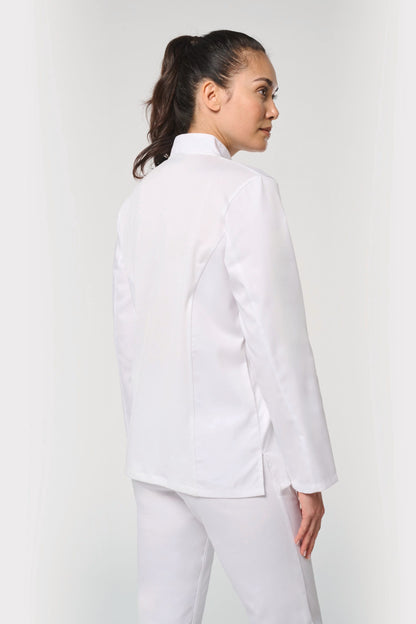 Chaqueta de cocina ecorresponsable y transpirable de manga larga unisex