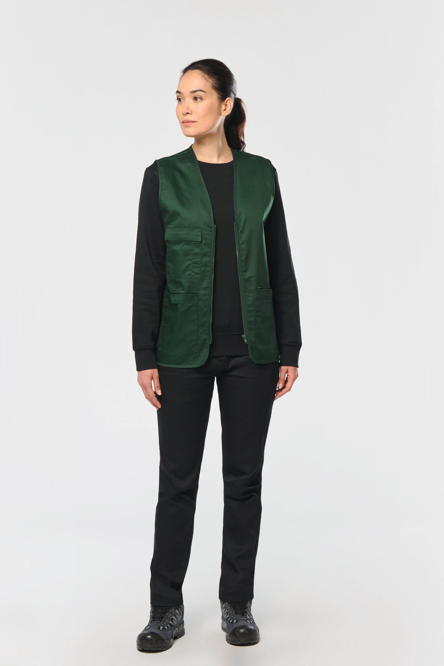 Chaleco polialgodón multibolsillos - Unisex