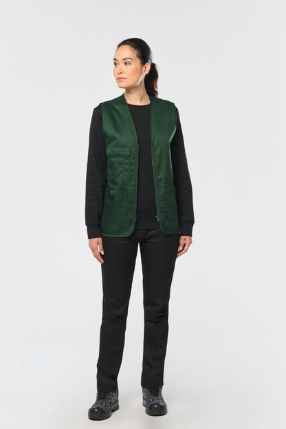 Chaleco polialgodón multibolsillos - Unisex