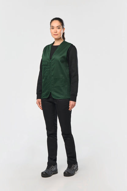 Chaleco polialgodón multibolsillos - Unisex