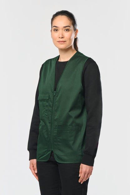 Chaleco polialgodón multibolsillos - Unisex