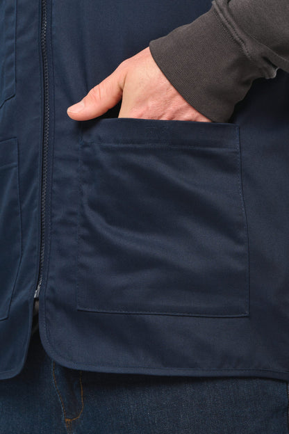 Chaleco polialgodón multibolsillos - Unisex