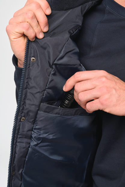 Parka workwear con mangas amovibles hombre