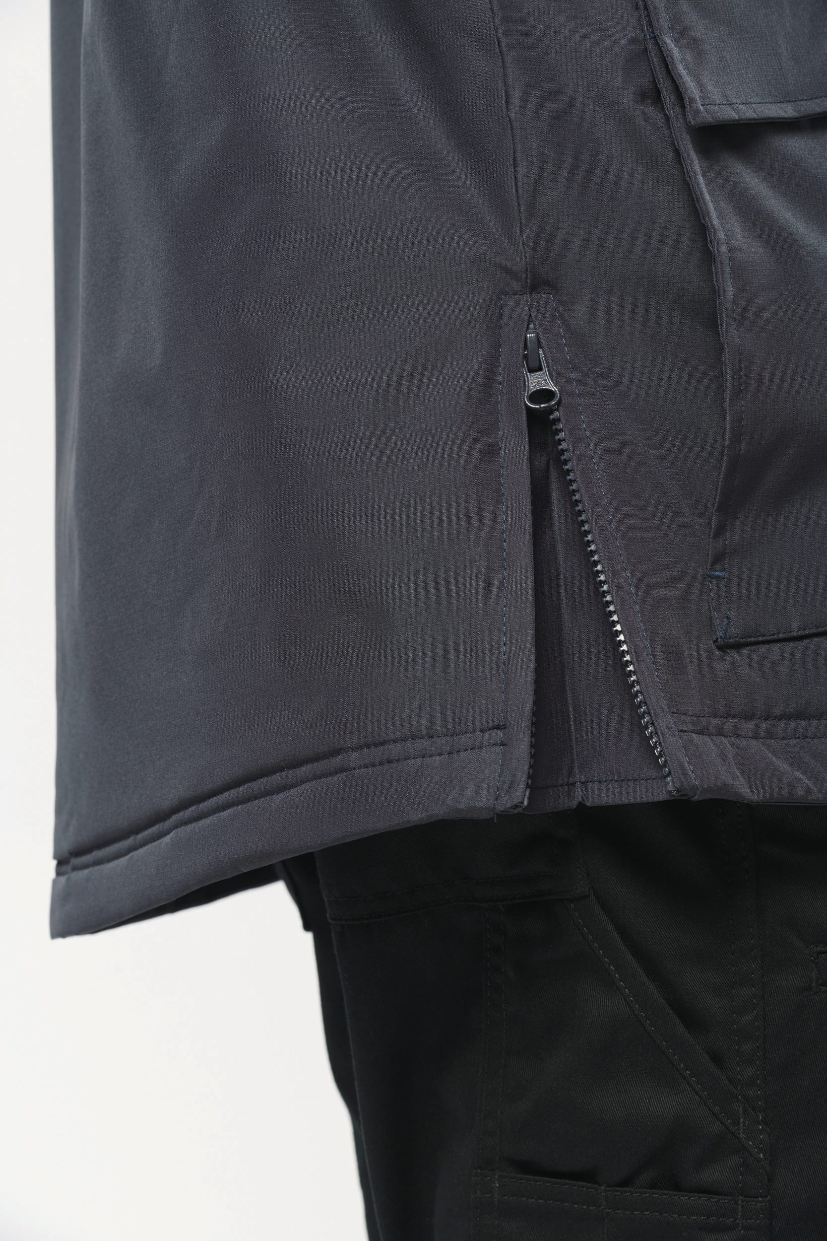 Parka workwear con mangas amovibles hombre