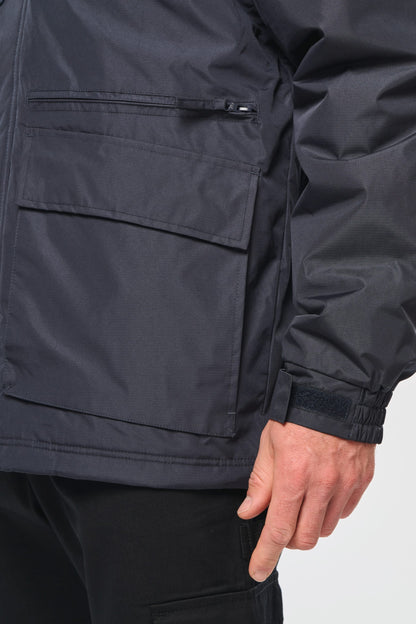 Parka workwear con mangas amovibles hombre