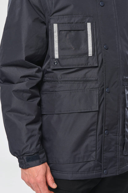 Parka workwear con mangas amovibles hombre