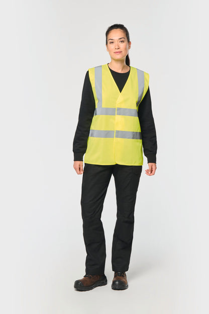 Chaleco de adulto alta visibilidad unisex