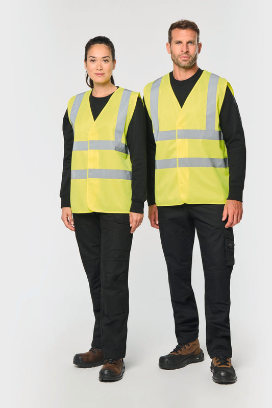 Chaleco de adulto alta visibilidad unisex