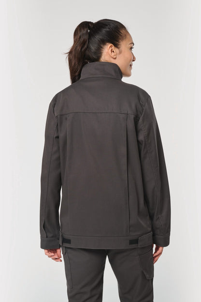 Chaqueta de trabajo sin metal unisex