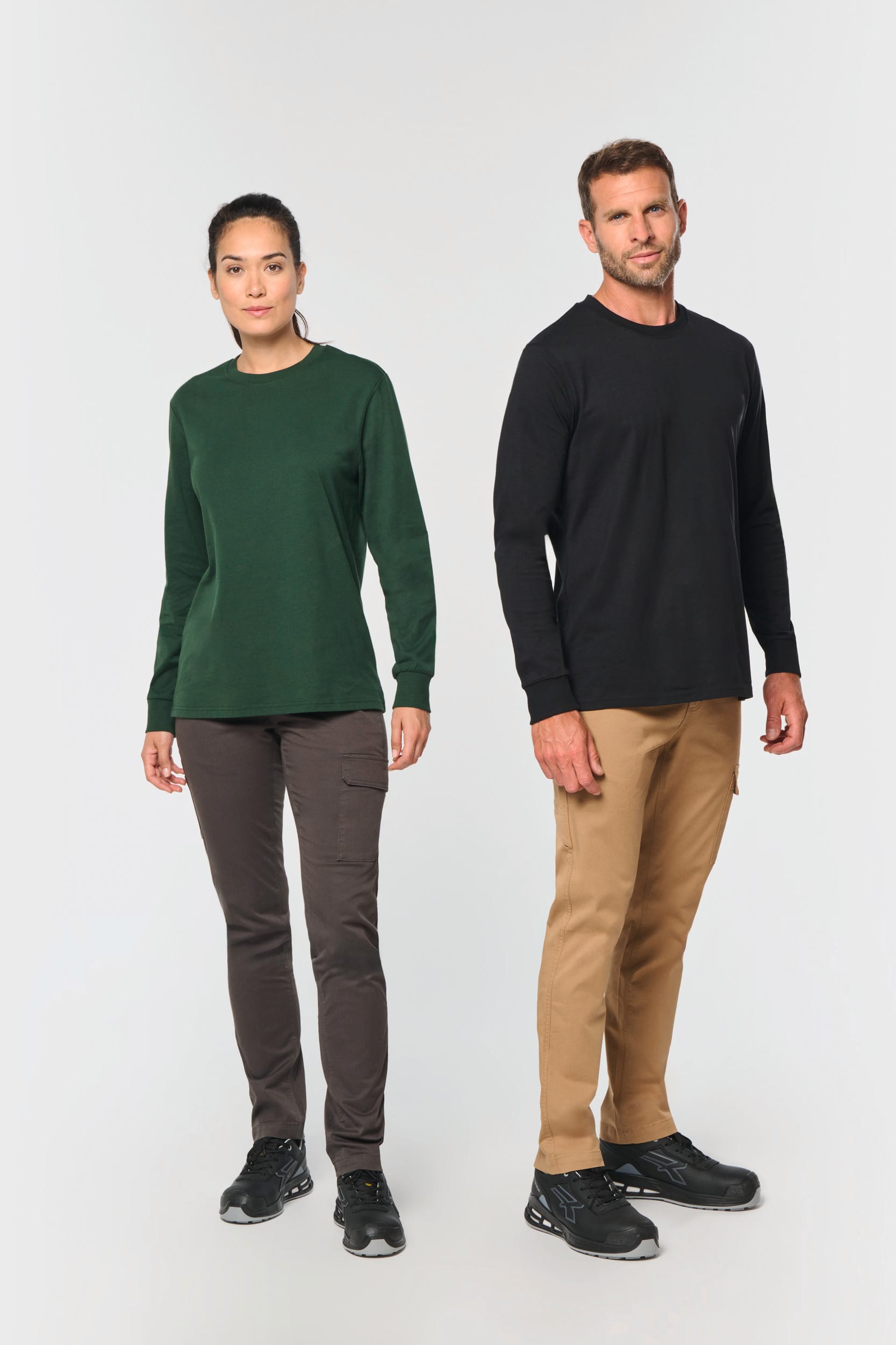 Pantalón stretch de algodón unisex