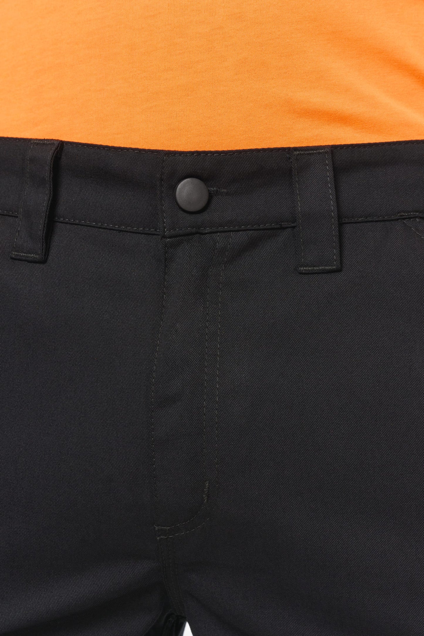 Pantalón tipo cargo unisex con bajo elástico