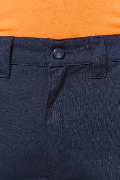 Pantalón cargo unisex con bajo elástico y tira reflectante