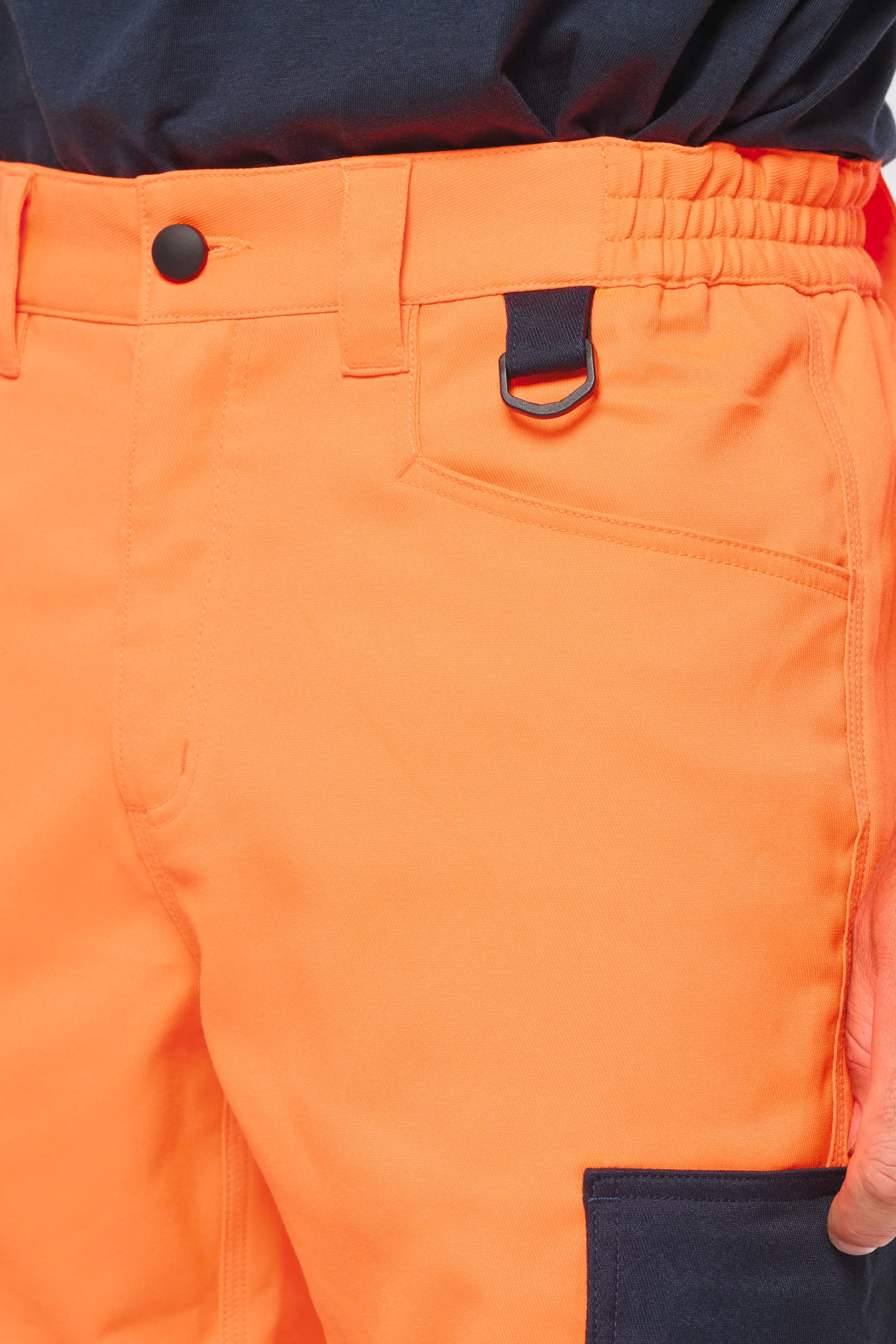 Pantalón de seguridad reciclado multibolsillos unisex