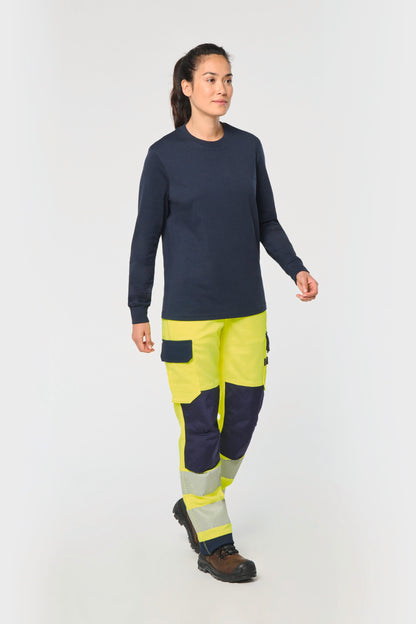 Pantalón de seguridad reciclado multibolsillos unisex