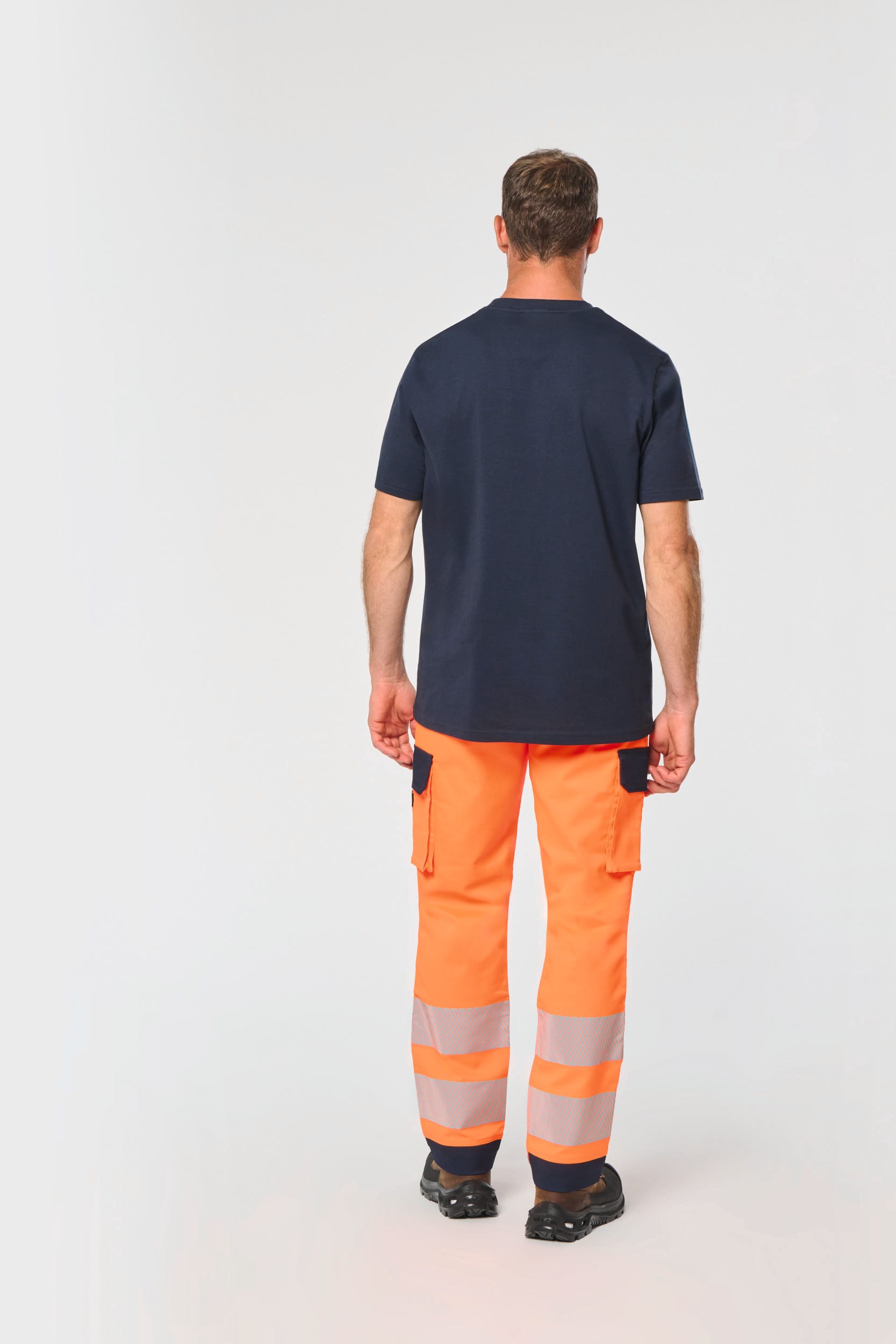 Pantalón de seguridad reciclado multibolsillos unisex