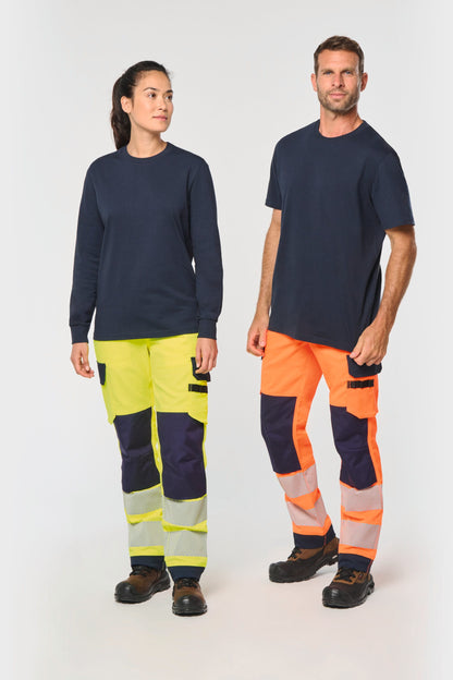 Pantalón de seguridad reciclado multibolsillos unisex